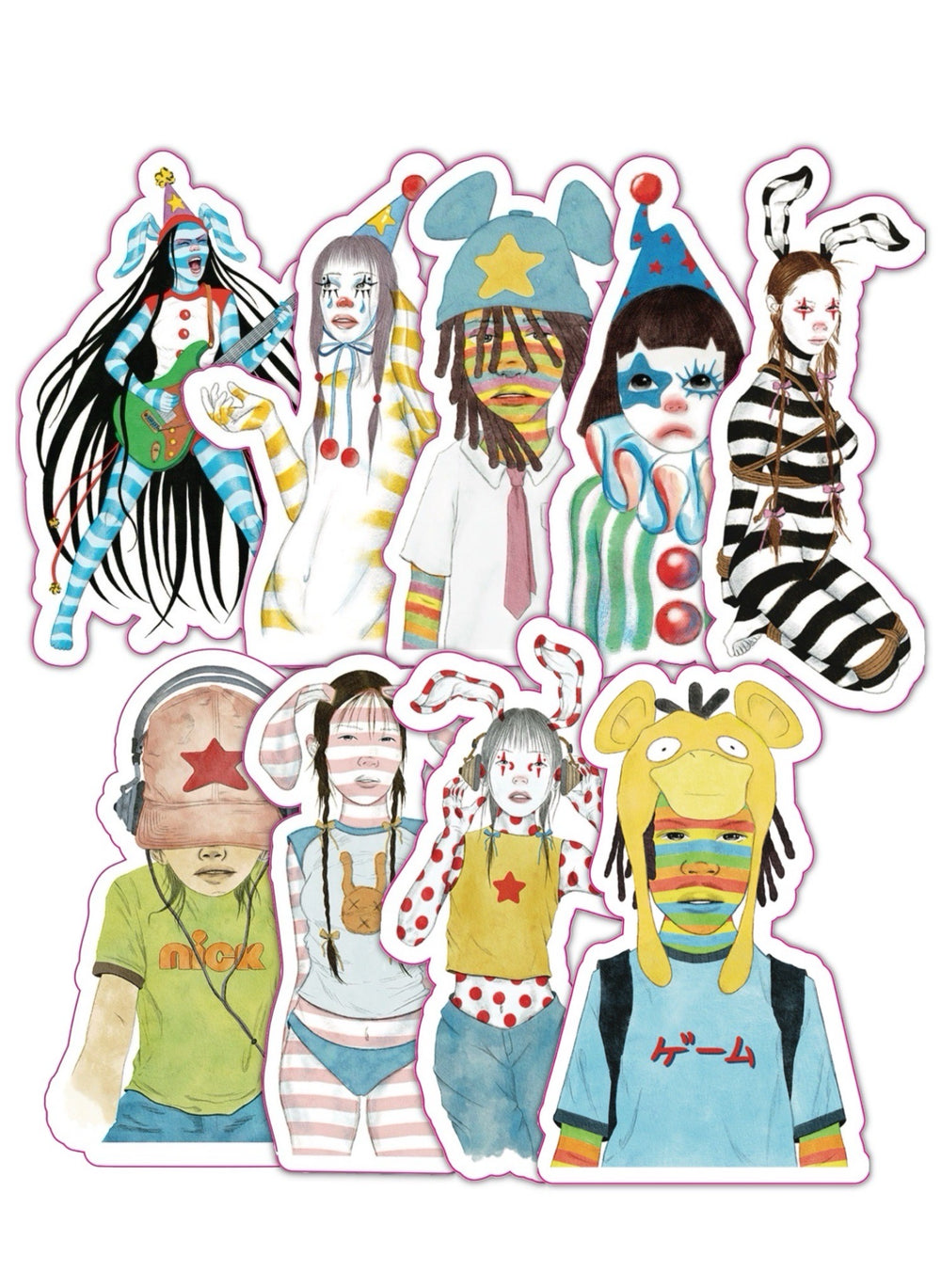 Indigou Full Sticker Pack