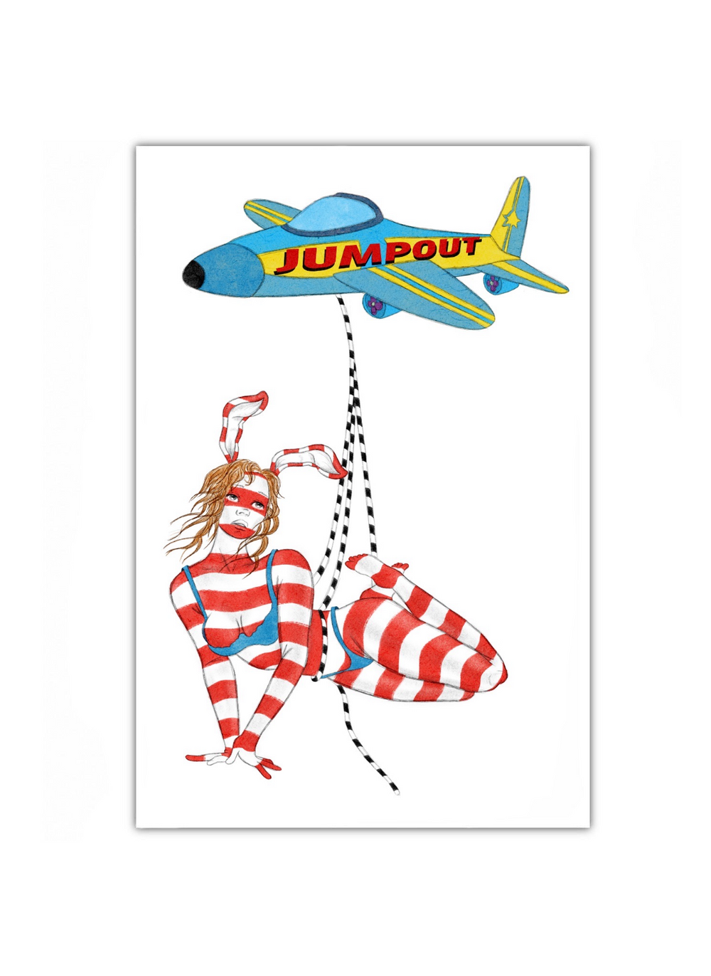 JUMPOUT - Apple girl (Print)