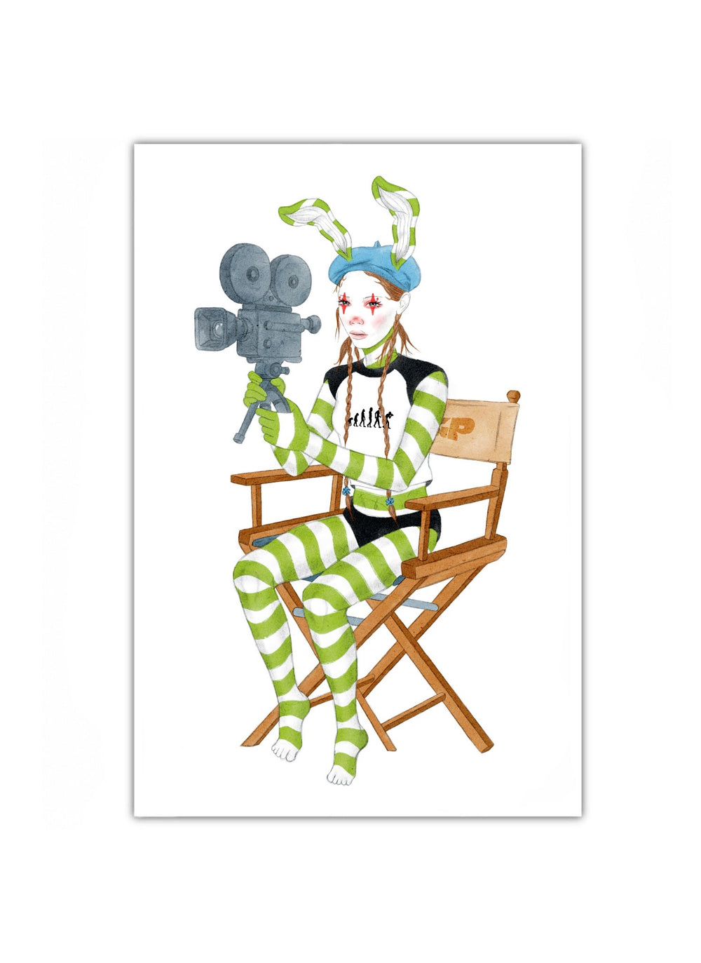 Director Girl (Print) INDIGOU X GP COLLAB